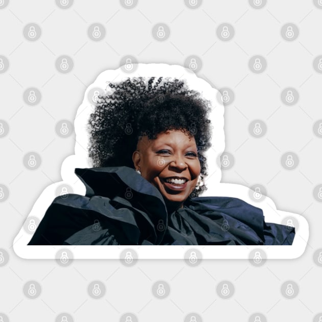 Whoopi Goldberg Sticker by Fanu2612